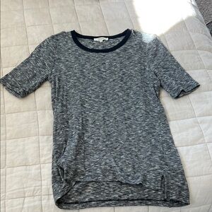 Madewell Heathered Gray Short Sleeve Tee